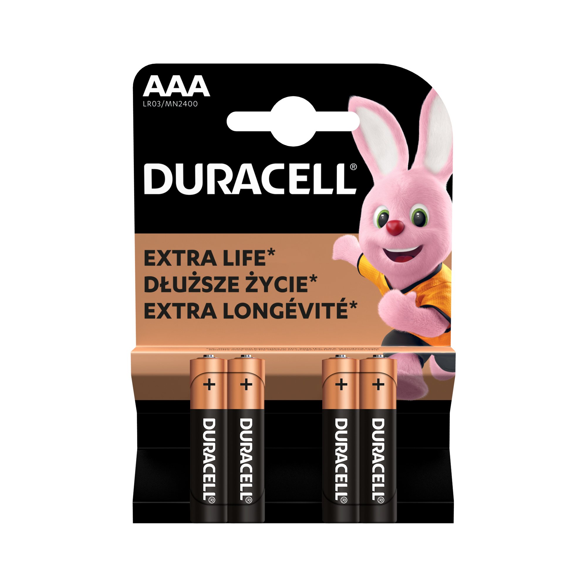 DURACELL Basic alkáli elem, AAA LR03/MN2400 1,5V